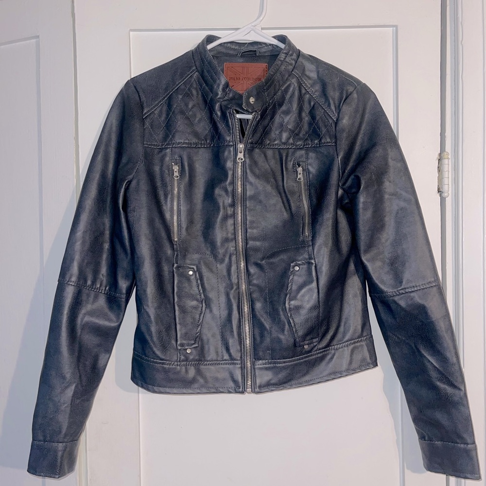 Miss London Faux leather jacket, size 2.